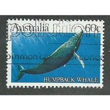 AUS 1982 60c 'HUMPBACK WHALE' FINE USED (EBID34-145)