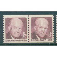 1402 8c Dwight Eisenhower Fine MNH CLP R0286