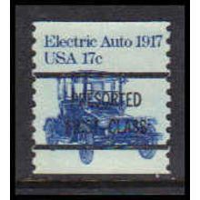 1906a 17c Electric Auto Fine MNH Dry Gum PreCnx AA1110