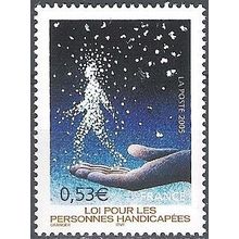 France 2005 Michel 3956 Neuf ** Cote (2008) 1.25 € Loi personnes handicapées