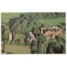 Berkeley Church and Castle Gloucestershire Aerial View Postcard 5595