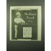 1920 Mellin's Food Ad - NICE!