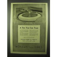 1920 Mohawk Tires Ad - A Tire You Can Trust