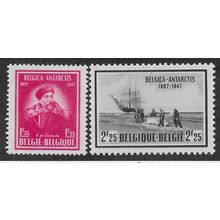 BEL 1947 U/M (SET)' ANTARCTIC EXPEDITION' (2v) (EBID64-918)