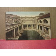ROMAN BATHS, BATH. unused vintage postcard by F. Frith /