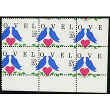 2440, Mint NH 25¢ Amazingly Huge Misperf Shift Error Block of Six - Stuart Katz