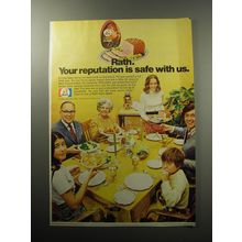 1973 Rath Ham Ad - Rath. Your reputation is safe with us