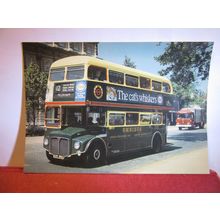ROUTEMASTER MOTOR BUS London Transport Museum unused postcard #
