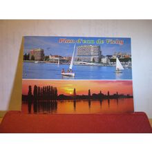 PLAN D'EAU DE VICHY, FRANCE used postcard 2001 pm =