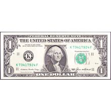 1985 USA Banknote 1 Dollar