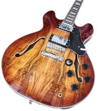 Classic Manufacturing Hollow F Hole 6 String Electric Guitar