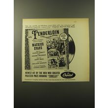 1960 Capitol Records Album Advertisement - Tenderloin Broadway Cast Album