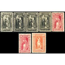 PR114-120, Mint LH/NH - 7 Newspaper Stamps SCV $231.50 * Stuart Katz
