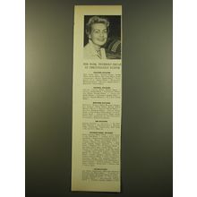 1961 Hilton Hotel Ad - The warm, friendly smile