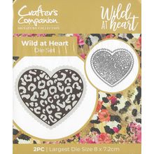 Crafter's Companion. Wild At Heart Die Set. Die Cutting Cardmaking Scrapbooking