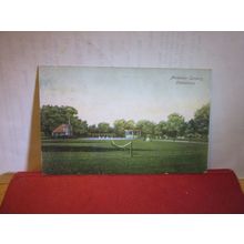 MONTPELIER GARDENS, CHELTENHAM used antique postcard 1914 pm =