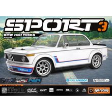 1/10 HPI Racing Sport 3 BMW 2002 Turbo RC Car RTR w/Radio,Battery,Charger + LEDs