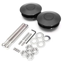 STETION Quick Latch Hood Pins Universal 2 Pack 2.44" Diameter Quick Release Latc