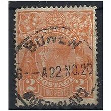 Australia 1928 SG98 2d Red-Brown Fine Used . ..