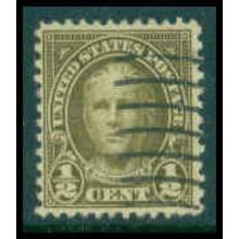 Used 653 1/2c Nathan Hale Barely Clears M10267