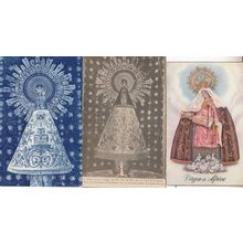 Zaragoza Nuestra Senora Del Pilar 3x Spanish Religious Antique Postcard s