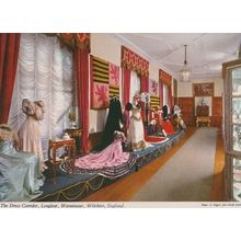Victorian Dress Corridor Fashion Longleat Wiltshire Warminster Postcard