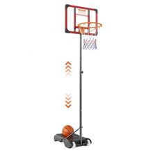 Basketball Hoop, 5-7 ft Adjustable Height Portable Backboard System, 28 inch...