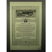 1913 White Seven Passenger Six Car Ad