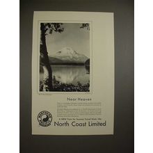 1930 Northern Pacific Railway Ad - Mt. St. Helens