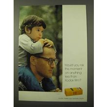 1972 Kodak Film Ad - Would You Risk