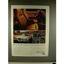 1972 Mercury Cougar XR-7 Car Ad - Match Our Standards