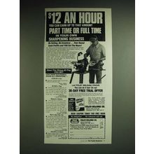 1985 Foley-Belsaw Sharp-All Ad - $12 an hour you can earn up to that amount
