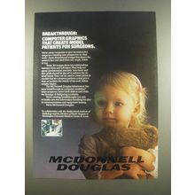 1985 McDonnell Douglas Information Systems Ad - Computer Graphics Create Model