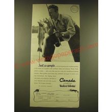 1950 Canada Tourism Ad - Just a sample
