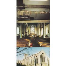 St Nicholas Church Walsham Norfolk The Font Nave 3x Postcard s