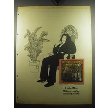 1975 Leslie West The Great Fatsby Album Ad - Where quality meets quantity