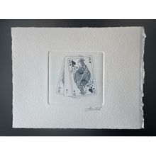 Belgique 1995 COB 2595 Epreuve d'artiste 1er jour FDC Jeu de Cartes Dame Reine
