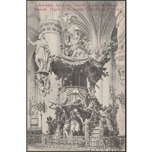 Chaire de Véritè, Eglise Sainte Gudule, Bruxelles, c.1905 - CPA