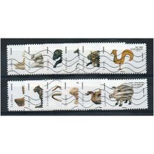 FRA 2013 (SET) 'ANIMALS IN ART'(12v) FINE USED (EBID21760)