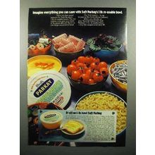 1974 Kraft Parkay Margarine Ad - Re-usable Bowl