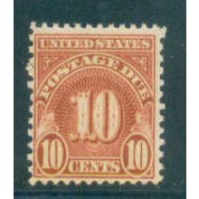J84 10c Postage Due Barely Clears MNH Q3265