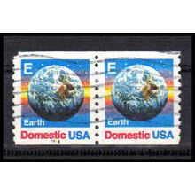 Used 2279 25c E Earth Very Fine CNP Left 1222 PA1056