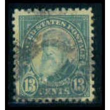 Used 622 13c Benjamin Harrison Fine M09552
