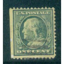 Used 331 1c Benjamin Franklin Fine BPS A13515