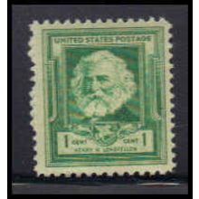 864 1c Henry Longfellow Fine MNH KA2472