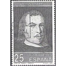 España 1991 Michel 2985 O Cote (2008) 0.20 Euro Journée du timbre Juan de Tassis