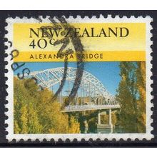 New Zealand 1985 Bridges - Alexandra Bridge 40c Used
