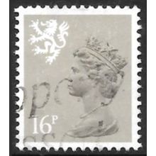 1958-67 Scotland Definitive - SG S42 16p Elizabeth C5