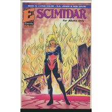 Scimidar, Book 5 Number 4, 1991, Malibu Comic Book, High Grade