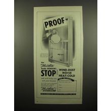 1954 Fleetlite Double Windows Ad - Proof